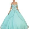 May Queen - Bejeweled Sweetheart Quinceanera Ballgown Formal Gowns