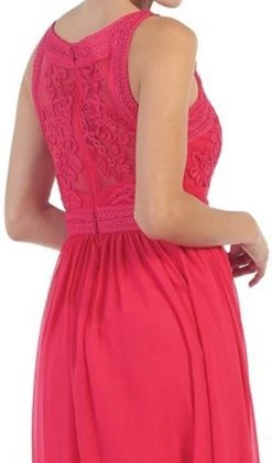 May Queen - Embroidered Jewel A-line Evening Dress Formal Gowns 17 May Queen - Embroidered Jewel A-line Evening Dress Formal Gowns