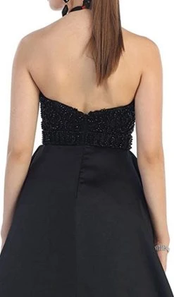 May Queen - Halter Neck Beaded Satin Pink Ballgown 11 May Queen - Halter Neck Beaded Satin Pink Ballgown