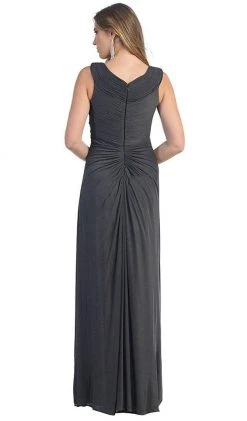 May Queen - Jeweled Ruched Sweetheart High Slit Prom Dress 15 May Queen - Jeweled Ruched Sweetheart High Slit Prom Dress