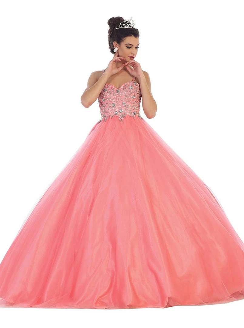 May Queen - Jeweled Sweetheart Glittering Prom Ball Gown 3 May Queen - Jeweled Sweetheart Glittering Prom Ball Gown