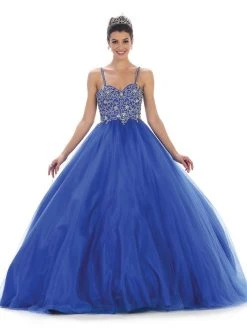 May Queen - Jeweled Sweetheart Glittering Prom Ball Gown 16 May Queen - Jeweled Sweetheart Glittering Prom Ball Gown