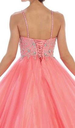 May Queen - Jeweled Sweetheart Glittering Prom Ball Gown 12 May Queen - Jeweled Sweetheart Glittering Prom Ball Gown