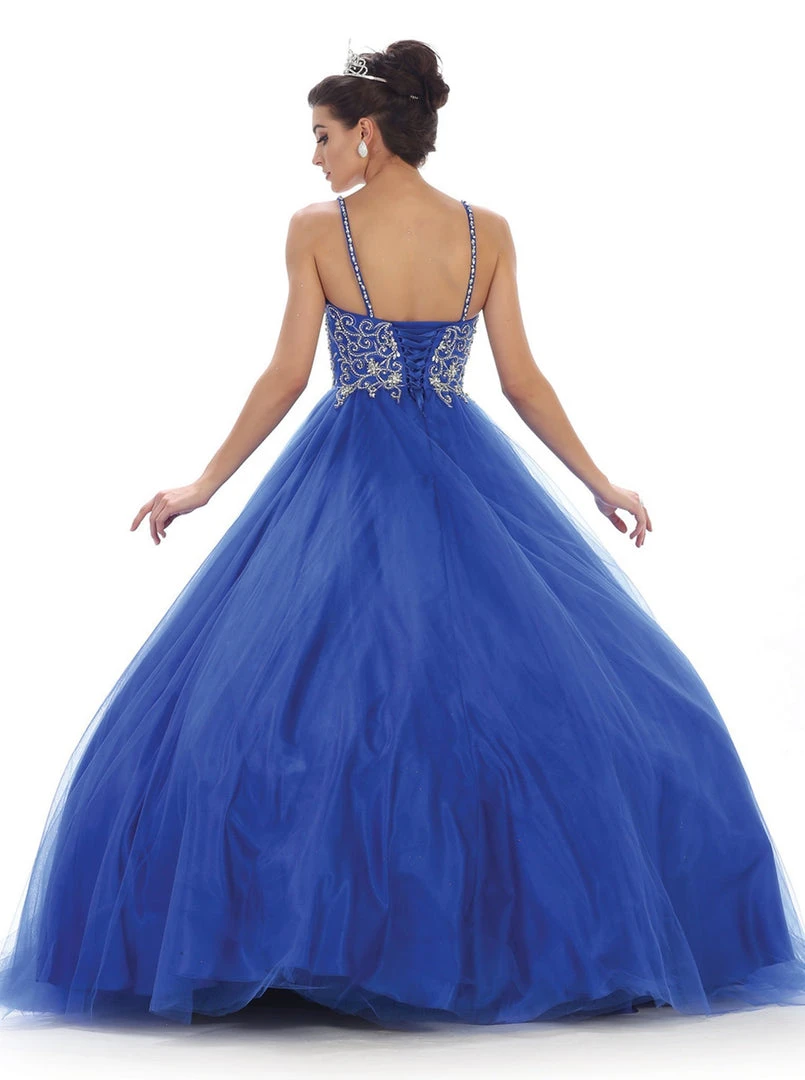 May Queen - Jeweled Sweetheart Glittering Prom Ball Gown 10 May Queen - Jeweled Sweetheart Glittering Prom Ball Gown
