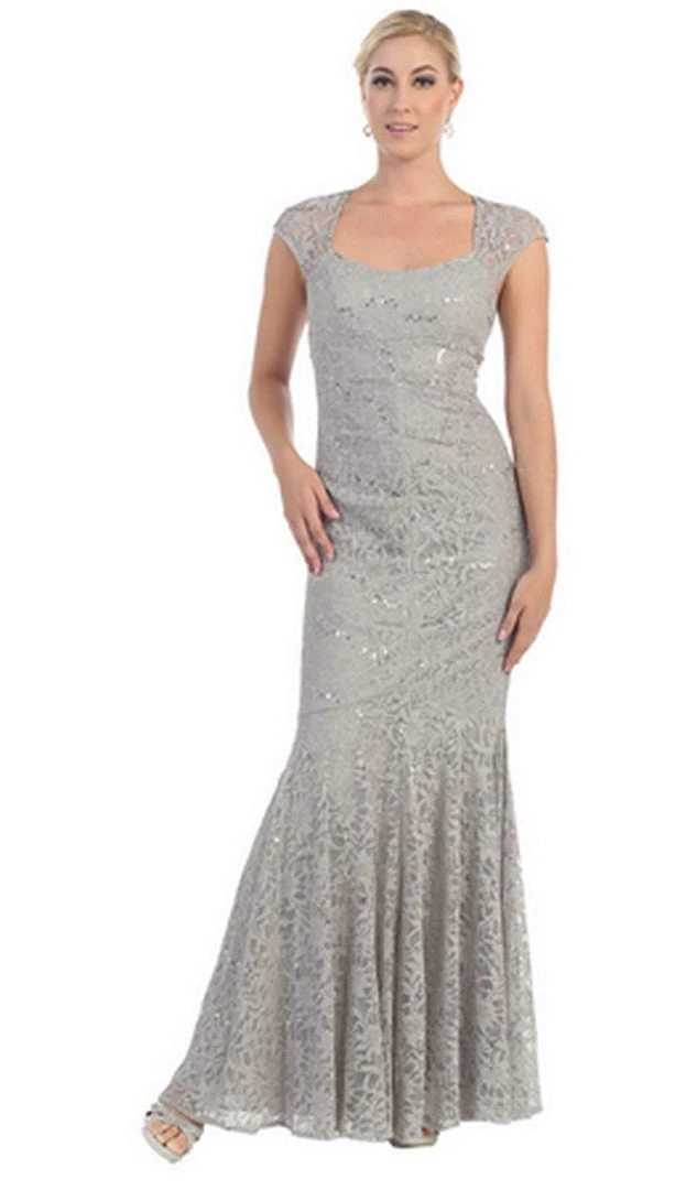 Formal Gowns May Queen - Lace Sweetheart A-line Evening Dress 13 Formal Gowns May Queen - Lace Sweetheart A-line Evening Dress