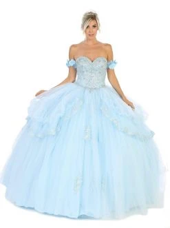 May Queen - LK120 Jeweled Sweetheart Bodice Ballgown 13 May Queen - LK120 Jeweled Sweetheart Bodice Ballgown