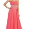 May Queen - MQ1046 Finely-Tucked Sweetheart Chiffon Prom Dress 2 May Queen - MQ1046 Finely-Tucked Sweetheart Chiffon Prom Dress