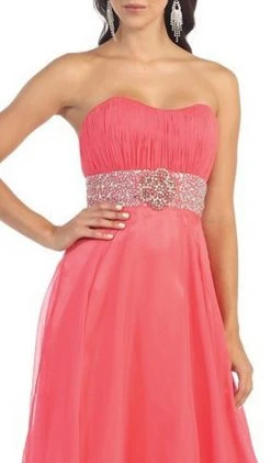 May Queen - MQ1046 Finely-Tucked Sweetheart Chiffon Prom Dress 11 May Queen - MQ1046 Finely-Tucked Sweetheart Chiffon Prom Dress