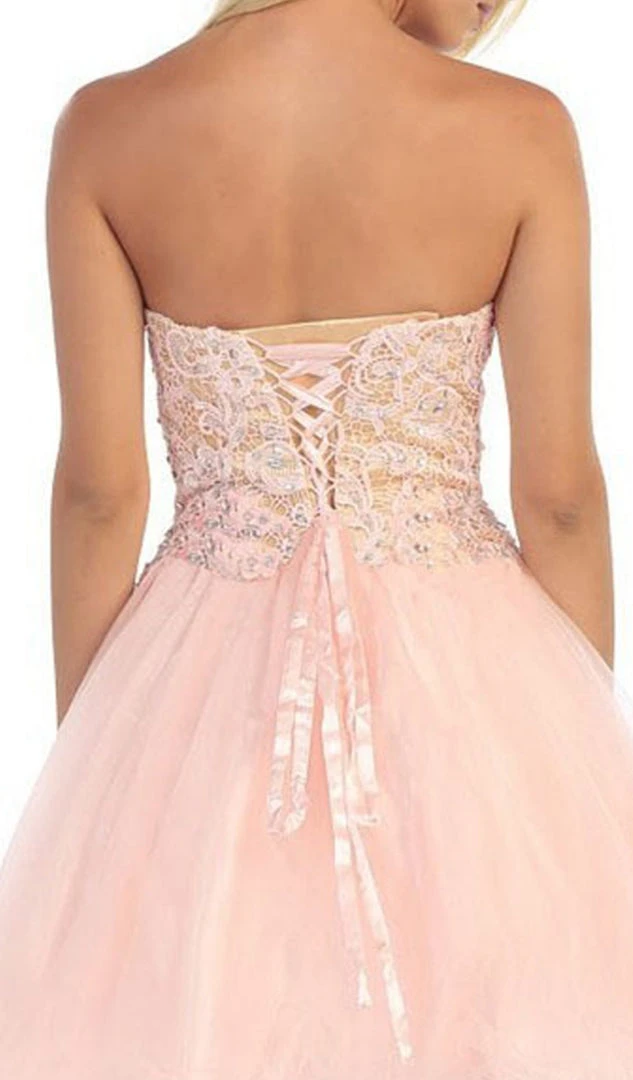 May Queen - MQ1123 Embellished Sweetheart A-line Cocktail Dress Cocktail Dresses 6 May Queen - MQ1123 Embellished Sweetheart A-line Cocktail Dress Cocktail Dresses