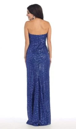 Formal Gowns May Queen - MQ1196 Sparkling Sequined Sweetheart Prom Gown 9 Formal Gowns May Queen - MQ1196 Sparkling Sequined Sweetheart Prom Gown