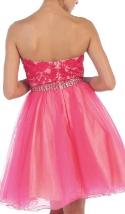 Cocktail Dresses May Queen - MQ1425 Flirty Laced Embellished Sweetheart A-Line Cocktail Dress 11 Cocktail Dresses May Queen - MQ1425 Flirty Laced Embellished Sweetheart A-Line Cocktail Dress