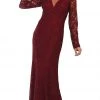 May Queen - MQ1451 Embellished Sheer Jewel Sheath Evening Dress Formal Gowns 2 May Queen - MQ1451 Embellished Sheer Jewel Sheath Evening Dress Formal Gowns