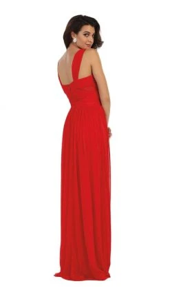 May Queen - MQ1471 Pleated Illusion Midriff Cutout Chiffon Prom Dress Formal Gowns 17 May Queen - MQ1471 Pleated Illusion Midriff Cutout Chiffon Prom Dress Formal Gowns