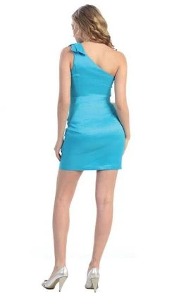 Cocktail Dresses May Queen - Pleated One Shoulder Strap Cocktail Dress 17 Cocktail Dresses May Queen - Pleated One Shoulder Strap Cocktail Dress