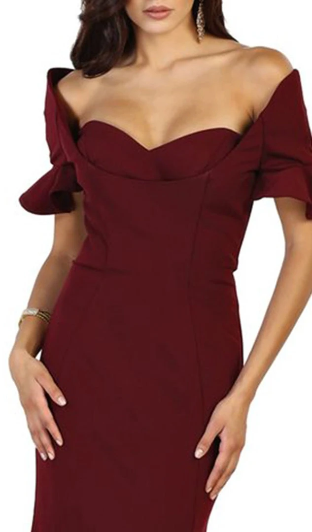 Formal Gowns May Queen - Pleated Sweetheart Mermaid Evening Dress 6 Formal Gowns May Queen - Pleated Sweetheart Mermaid Evening Dress