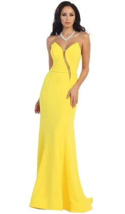 May Queen - RQ-7360 Strapless Sweetheart Trumpet Evening Dress 10 May Queen - RQ-7360 Strapless Sweetheart Trumpet Evening Dress