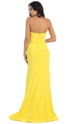 May Queen - RQ-7360 Strapless Sweetheart Trumpet Evening Dress 12 May Queen - RQ-7360 Strapless Sweetheart Trumpet Evening Dress