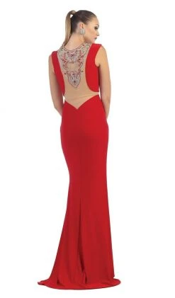 May Queen - RQ7417 Sleeveless Mock Two Piece Mermaid Prom Dress Formal Gowns 10 May Queen - RQ7417 Sleeveless Mock Two Piece Mermaid Prom Dress Formal Gowns