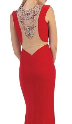 May Queen - RQ7417 Sleeveless Mock Two Piece Mermaid Prom Dress Formal Gowns 11 May Queen - RQ7417 Sleeveless Mock Two Piece Mermaid Prom Dress Formal Gowns