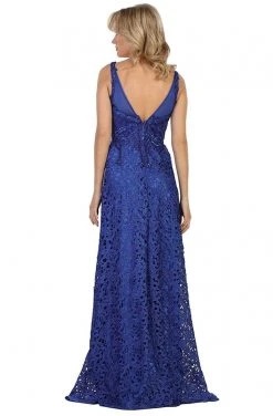 May Queen - RQ7470 Bedazzled V-neck Sheath Evening Dress Formal Gowns 19 May Queen - RQ7470 Bedazzled V-neck Sheath Evening Dress Formal Gowns