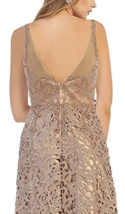 May Queen - RQ7470 Bedazzled V-neck Sheath Evening Dress Formal Gowns 14 May Queen - RQ7470 Bedazzled V-neck Sheath Evening Dress Formal Gowns