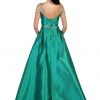 May Queen - RQ7506 Two Piece Satin Evening Dress 2 May Queen - RQ7506 Two Piece Satin Evening Dress
