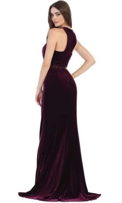 May Queen - RQ7652 Fitted Jewel Sheath Evening Dress