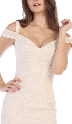 May Queen - RQ7663 Off-Shoulder Trumpet Dress With High Slit 11 May Queen - RQ7663 Off-Shoulder Trumpet Dress With High Slit