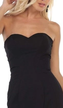 May Queen - RQ7703 Strapless Sweetheart Trumpet Evening Dress 12 May Queen - RQ7703 Strapless Sweetheart Trumpet Evening Dress