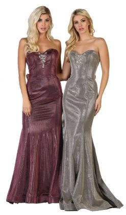 May Queen - RQ7764 Jeweled Sweetheart Mermaid Dress With Train Formal Gowns 15 May Queen - RQ7764 Jeweled Sweetheart Mermaid Dress With Train Formal Gowns