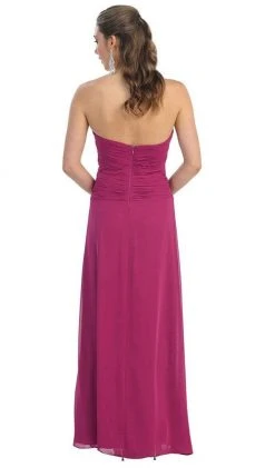 May Queen - Ruched Evening Gown With Quarter Length Jacket Formal Gowns 16 May Queen - Ruched Evening Gown With Quarter Length Jacket Formal Gowns