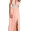 Formal Gowns May Queen - Ruched Halter A-Line Evening Gown 2 Formal Gowns May Queen - Ruched Halter A-Line Evening Gown
