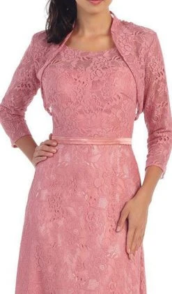 May Queen - Sleeveless Floral Evening Dress