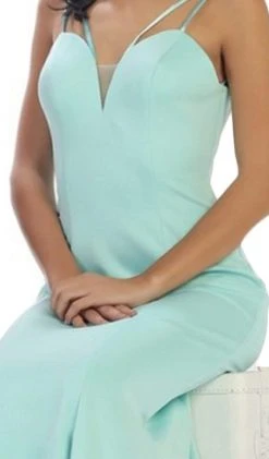 Formal Gowns May Queen - Sleeveless V-neck Sheath Evening Dress 23 Formal Gowns May Queen - Sleeveless V-neck Sheath Evening Dress