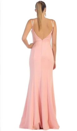 Formal Gowns May Queen - Sleeveless V-neck Sheath Evening Dress 15 Formal Gowns May Queen - Sleeveless V-neck Sheath Evening Dress