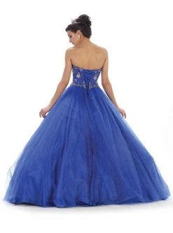 Formal Gowns May Queen - Strapless Sweetheart Evening Gown