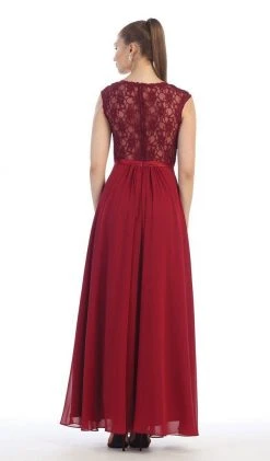 May Queen - Stunning Embellished Sweetheart Neck Chiffon A-Line Evening Dress
