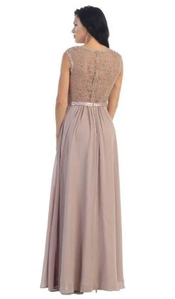 May Queen - Stunning Embellished Sweetheart Neck Chiffon A-Line Evening Dress