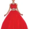 May Queen - Two Piece Beaded Jewel Quinceanera Ballgown Formal Gowns 1 May Queen - Two Piece Beaded Jewel Quinceanera Ballgown Formal Gowns
