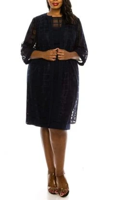 Maya Brooke - 27367 Jewel Sheath Dress With Jacket