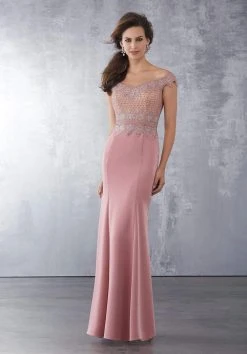 MGNY By Mori Lee - 71720 Embroidered Off-Shoulder Trumpet Dress Formal Gowns 11 MGNY By Mori Lee - 71720 Embroidered Off-Shoulder Trumpet Dress Formal Gowns