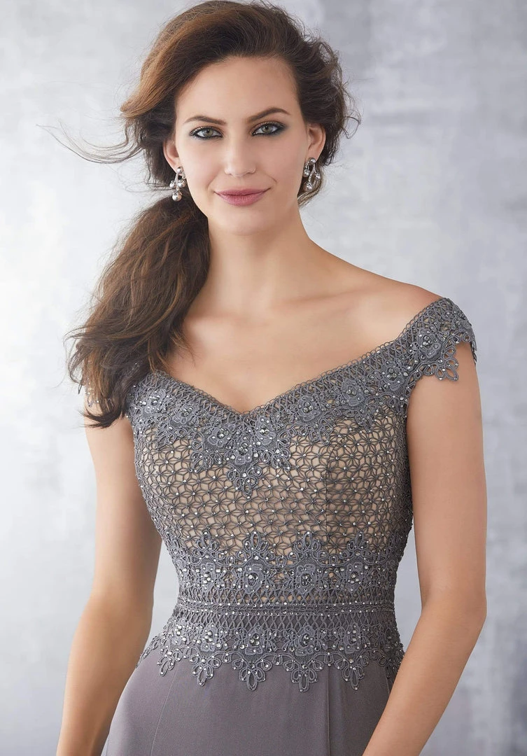 MGNY By Mori Lee - 71720 Embroidered Off-Shoulder Trumpet Dress Formal Gowns 4 MGNY By Mori Lee - 71720 Embroidered Off-Shoulder Trumpet Dress Formal Gowns