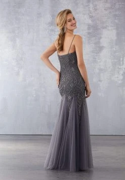 Formal Gowns MGNY By Mori Lee - 71736 Beaded Sweetheart Trumpet Dress