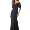 MGNY By Mori Lee - 71820 Ruched V-Neck Sheath Dress Formal Gowns 1 MGNY By Mori Lee - 71820 Ruched V-Neck Sheath Dress Formal Gowns
