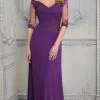 MGNY By Mori Lee - Wide Neck Soft Stretch Column Gown 72411SC - 1 Pc Navy In Size 6 Available 1 MGNY By Mori Lee - Wide Neck Soft Stretch Column Gown 72411SC - 1 Pc Navy In Size 6 Available