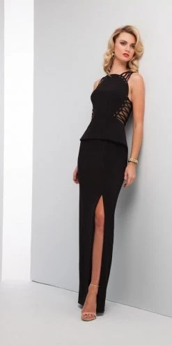 Formal Gowns MIGNON - Lace Up Long Gown VM1718