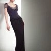 MIGNON - Mesh Ornate Two-Toned Sheath Dress VM1411 Formal Gowns