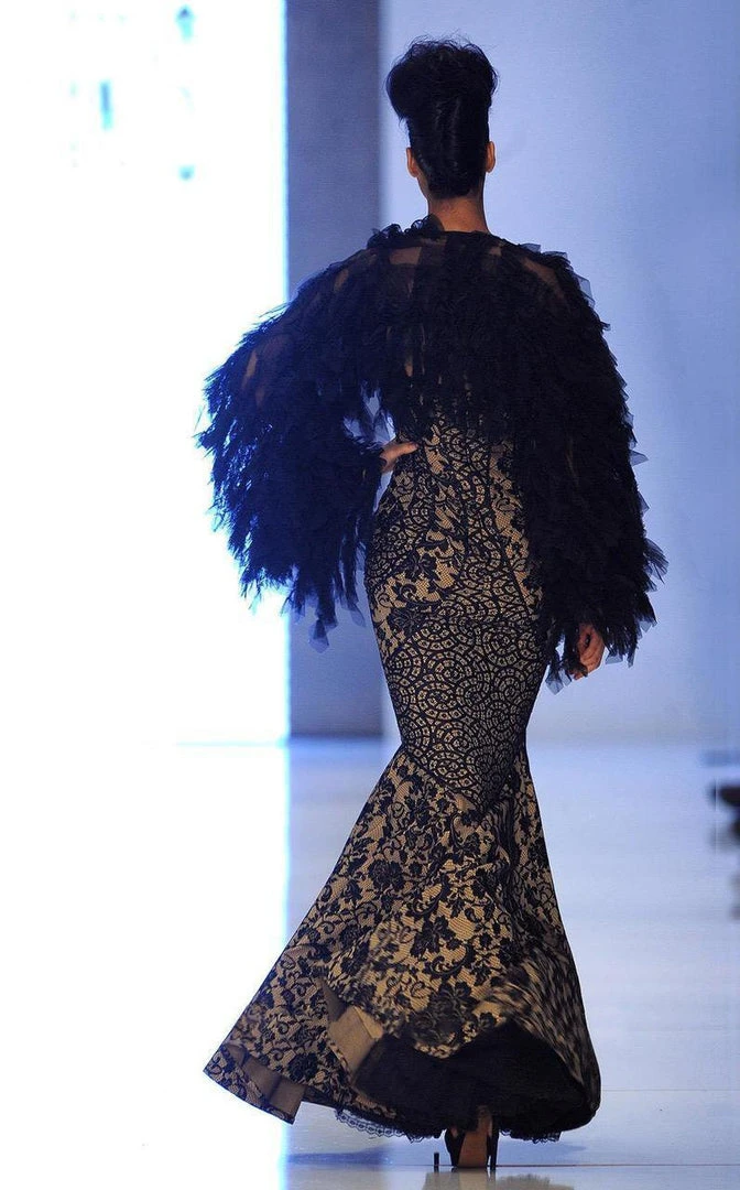 MNM Couture - 2038B Luxurious Lace Sweetheart Mermaid Gown 7 MNM Couture - 2038B Luxurious Lace Sweetheart Mermaid Gown