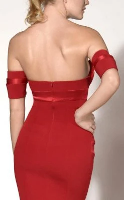 MNM Couture - 2276 Off-Shoulder Structured Mermaid Gown Formal Gowns 11 MNM Couture - 2276 Off-Shoulder Structured Mermaid Gown Formal Gowns