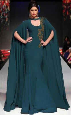 MNM Couture - 2290 Embellished High Neck Trumpet Dress Formal Gowns 12 MNM Couture - 2290 Embellished High Neck Trumpet Dress Formal Gowns